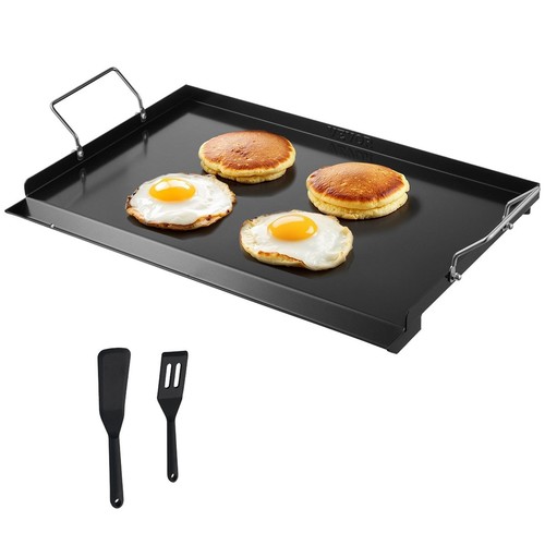 Carbon steel griddle 24x16 - steel, griddle,